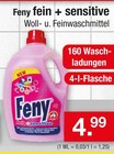fein + sensitive Woll- u. Feinwaschmittel im Angebot bei Zimmermann in Neustadt fein + sensitive Woll- u. Feinwaschmittel Angebote von Feny bei Zimmermann Neustadt für 4,99 €
