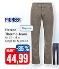 Herren-Thermo-Jeans Angebote von Pioneer bei Kaufhaus Stolz Rostock für 44,99 €