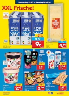Milch im Netto Marken-Discount Prospekt "Aktuelle Angebote" mit 70 Seiten (Hannover)