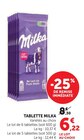 Tablette Milka en promo chez U Express Châteauroux à 6,22 €