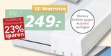 Matratze Angebote bei BRAUN Möbel-Center Offenburg für 249,00 €