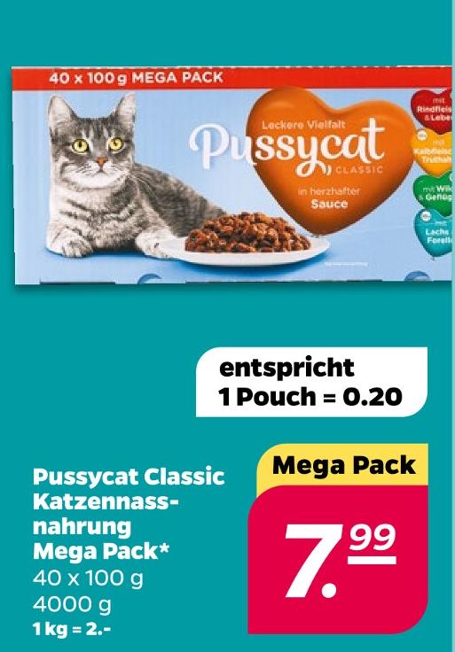 Classic Katzennassnahrung Mega Pack
