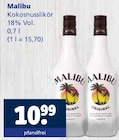 Kokosnusslikör Angebote von Malibu bei Getränkewelt Marl für 10,99 €