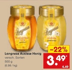 Auslese Honig Angebote von Langnese bei Netto Marken-Discount Gummersbach für 3,49 €