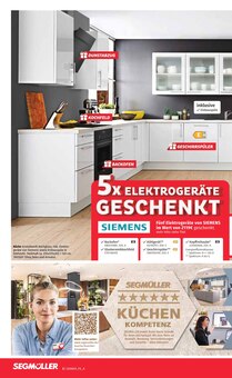 Kuchen im aktuellen Segmüller Prospekt (München) Kuchen im Segmüller Prospekt "KÜCHEN SPEZIAL" mit 14 Seiten (München)