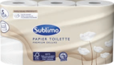 Papier Toilette Premium - Sublimo en promo chez Aldi Papier Toilette Premium - Sublimo dans le catalogue Aldi