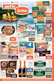 Aktueller aktiv & irma Prospekt mit Bier, "Top Angebote", Seite 1