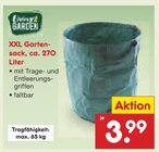 XXL Gartensack Angebote bei Netto Marken-Discount Neumünster für 3,99 €