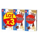 Biscuits nappés "Lot de 3" - MIKADO en promo chez Carrefour Market Biscuits nappés "Lot de 3" - MIKADO dans le catalogue Carrefour Market