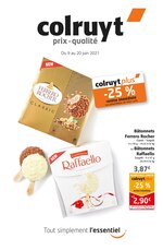 Catalogue Colruyt à Sens, avec 16 pages Prospectus Colruyt à Sens, "Tout simplement l'essentiel", 16 pages, 09/06/2021 - 20/06/2021