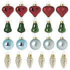 Baumschmuck 20-tlg. Kugel Glas/verschiedene Formen versch. Farben Angebote von VINTERFINT bei IKEA Ingolstadt für 9,99 €