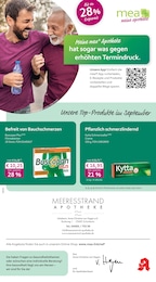 mea - meine apotheke Prospekt für Timmendorfer Strand mit 4 Seiten mea - meine apotheke Prospekt für Timmendorfer Strand: "Unsere September-Angebote", 4 Seiten, 01.09.2025 - 30.09.2025