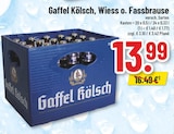 Gaffel Kölsch, Wiess o. Fassbrause Angebote von Gaffel Kölsch bei Trinkgut Wermelskirchen für 13,99 €
