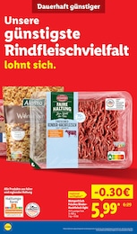 Lidl Lebensmittel im Prospekt 