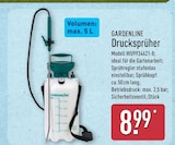 Drucksprüher von Gardenline für 8,99 € bei ALDI Nord im Angebot Drucksprüher von Gardenline im aktuellen ALDI Nord Prospekt