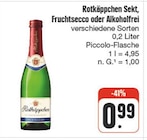 Sekt, Fruchtsecco oder Alkoholfrei im Angebot bei nah und gut in Dresden Sekt, Fruchtsecco oder Alkoholfrei Angebote von Rotkäppchen bei nah und gut Dresden für 0,99 €