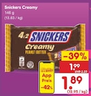 Snickers Creamy im Angebot bei Netto Marken-Discount in Düsseldorf Snickers Creamy Angebote bei Netto Marken-Discount Düsseldorf für 1,89 €