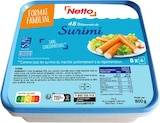 48 BÂTONNETS DE SURIMI MSC - NETTO en promo chez Netto 48 BÂTONNETS DE SURIMI MSC - NETTO dans le catalogue Netto
