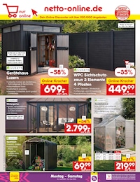 Garten im Netto Marken-Discount Prospekt "Aktuelle Angebote" auf Seite 38