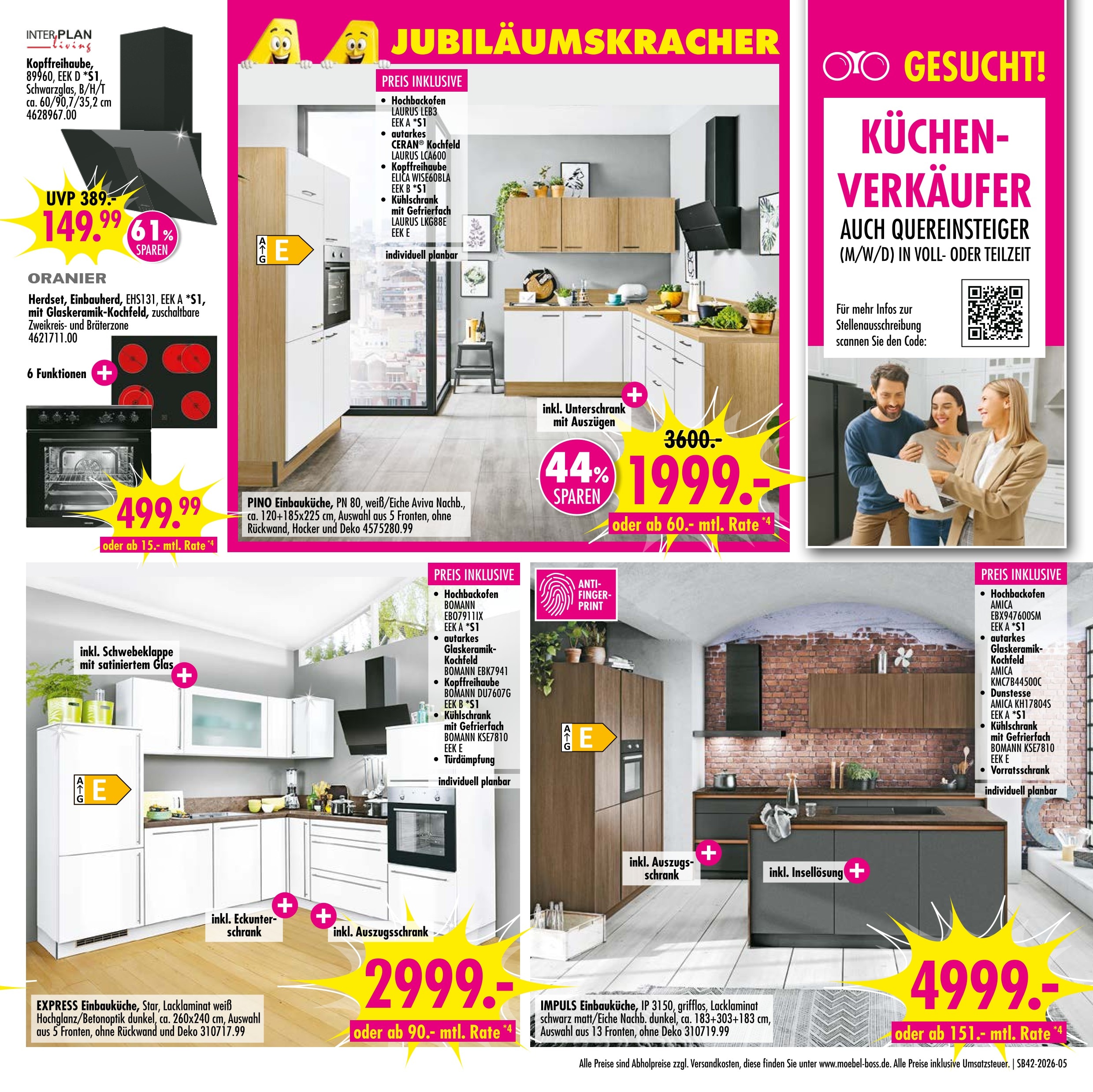 SB Möbel Boss Herd Angebot ᐅ Finde den Preis im aktuellen Prospekt