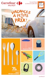Prospectus Carrefour Market à Onet-le-Château, "VACANCES À PETITS PRIX !", 26 pages, 24/06/2025 - 06/07/2025