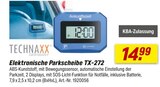 Elektronische Parkscheibe TX-272 bei toom Baumarkt im Meuselwitz Prospekt für 14,99 €