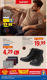Boxer Homme Angebote im Prospekt "Votre quotidien à petits prix, ça vaut le coup." von Lidl Boxer Homme Angebote im Prospekt "Votre quotidien à petits prix, ça vaut le coup." von Lidl auf Seite 55