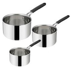 Casserole Lagostina Esperta Triply - Set 3 casseroles 16/18/20 cm - Lagostina - Darty à Mérignac Casserole Lagostina Esperta Triply - Set 3 casseroles 16/18/20 cm - Lagostina en promo chez Darty Mérignac à 89,99 €