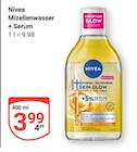 Mizellenwasser + Serum Angebote von Nivea bei GLOBUS Völklingen für 3,99 €