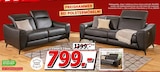 Aktuelles Polstergarnitur Siena Angebot bei Segmüller in Frankfurt (Main) ab 799,00 €