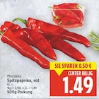 Spitzpaprika, rot von Marokko im aktuellen E center Prospekt