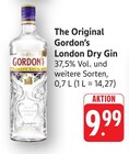 London Dry Gin Angebote von Gordon's bei E center Filderstadt für 9,99 €
