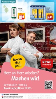 Mineralwasser im aktuellen REWE Prospekt (Bochum) Mineralwasser im REWE Prospekt "Dein Markt" mit 32 Seiten (Bochum)