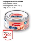 Thunfisch-Stücke im Angebot bei GLOBUS in Erftstadt Thunfisch-Stücke Angebote von Saupiquet bei GLOBUS Erftstadt für 2,00 €