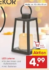 LED Laterne bei Netto Marken-Discount im Sankt Sebastian Prospekt für 4,99 €