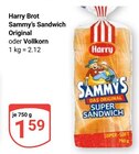 Sammy's Sandwich Original Angebote von Harry Brot bei GLOBUS Kerpen für 1,59 €