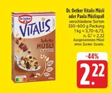 Vitalis Müsli bei EDEKA im Prospekt "" für 2,22 €