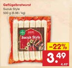 Aktuelles Geflügelbratwurst Angebot bei Netto Marken-Discount in Moers ab 3,49 €