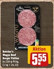 Wagyu Beef Burger Patties Angebote von Butcher's bei REWE Pinneberg für 5,55 €