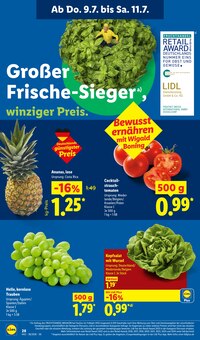Salat im aktuellen Lidl Prospekt (Dortmund) Salat im Lidl Prospekt "LIDL LOHNT SICH" mit 62 Seiten (Dortmund)