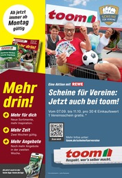toom Baumarkt Prospekt für Torgau mit 28 Seiten toom Baumarkt Prospekt für Torgau: "Respekt, wer's selber macht.", 28 Seiten, 28.09.2026 - 10.10.2026