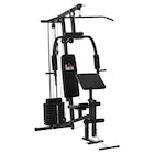 HOMCOM Kraftstation schwarz Kunstleder B/H/L: ca. 108x207x148 cm im POCO Prospekt HOMCOM Kraftstation schwarz Kunstleder B/H/L: ca. 108x207x148 cm im aktuellen POCO Prospekt für 338,99 €