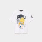 T-shirt manches courtes Dragon Ball Z blanc garçon dans le catalogue La Halle