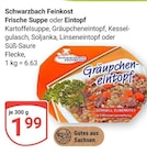 Kartoffelsuppe im Angebot bei GLOBUS in Hoyerswerda Kartoffelsuppe Angebote von Schwarzbach Feinkost bei GLOBUS Hoyerswerda für 1,99 €