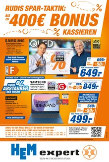 Aktueller expert Prospekt "Top Angebote" Seite 1 von 17 Seiten für Satteldorf