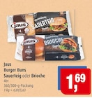 Burger Buns im Angebot bei Markant in Kiel Burger Buns Angebote von Jaus bei Markant Kiel für 1,69 €