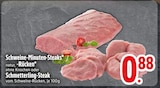 Schweine-Minuten-Steaks natur im EDEKA Prospekt Schweine-Minuten-Steaks natur von im aktuellen EDEKA Prospekt für 0,88 €