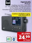 Digitalradio MCR 120 Angebote von Dual bei Marktkauf Schweinfurt für 24,99 €