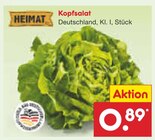 Kopfsalat im Angebot bei Netto Marken-Discount in Salzgitter Kopfsalat Angebote bei Netto Marken-Discount Salzgitter für 0,89 €