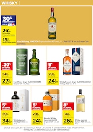 Prix et réduction Jameson dans le prospectus Carrefour en cours Offre Jameson dans le catalogue Carrefour du moment à la page 10